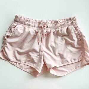 Zyia Active Athletic Shorts Brief Lined Running Light Pink